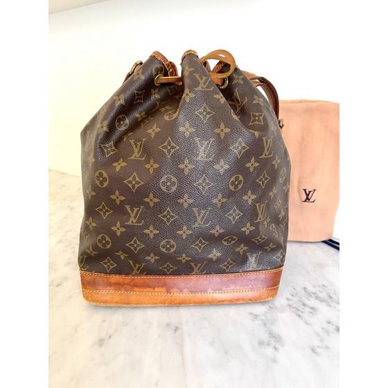 Louis Vuitton Noe GM purse bag. Brown Leather ref.186436 - Joli Closet