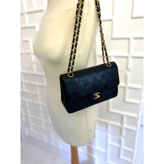 9 Inch Small Double Flap Bag