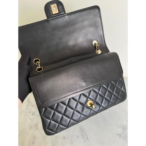 Chanel Black 2.55 Reissue Quilted Classic Calfskin Leather 225 Flap Ba –  Vintage by Misty