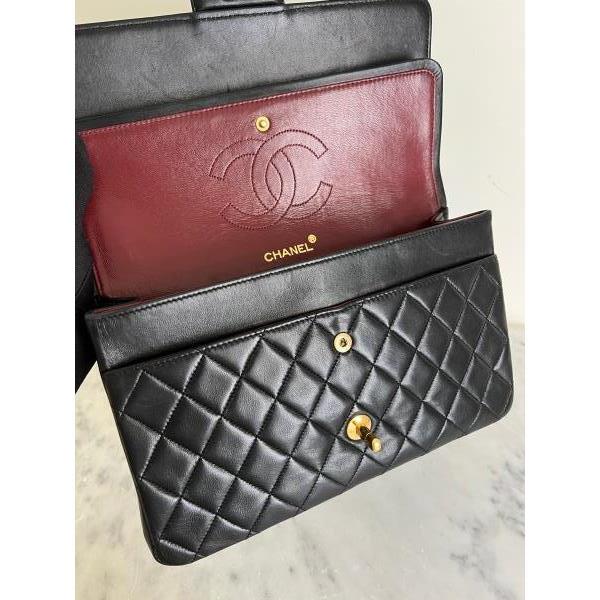 Chanel double flap inside deals