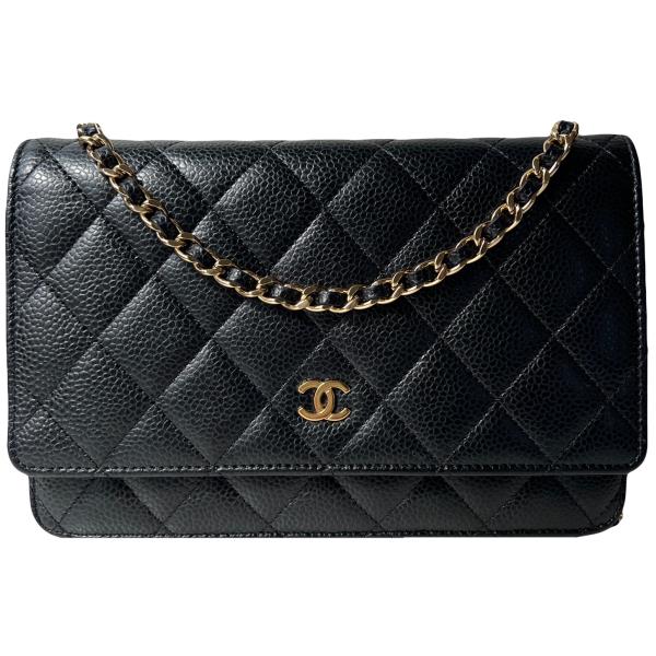 chanel small crossbody purse leather