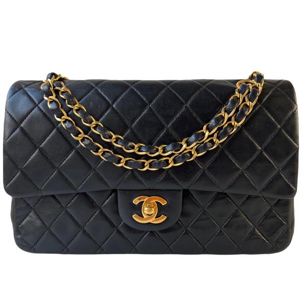 Vintage chanel medium flap cheap