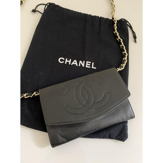 Chanel CHANEL Matrasse Coco Mark Chain Wallet Chain Leather Red EIT056 –  NUIR VINTAGE