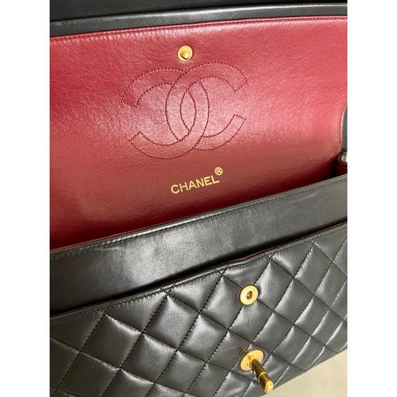 Chanel Ritz Shoulder Bag in Grey Washed Calfskin - SOLD