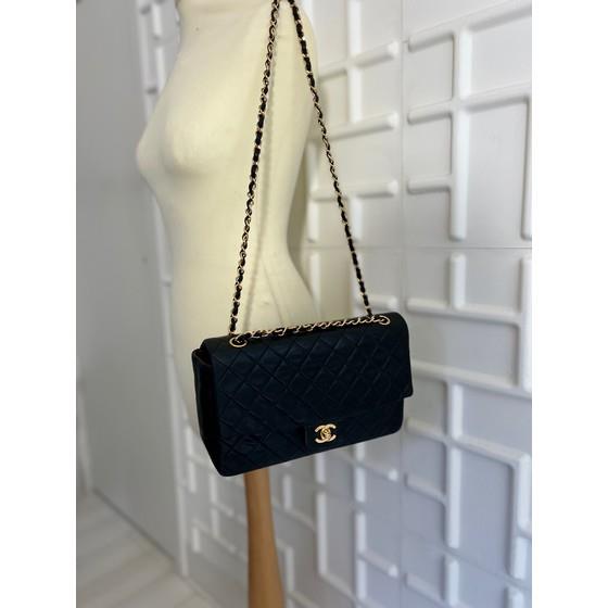 Vintage and Musthaves. Chanel medium/large 2.55 timeless classic single flap  bag