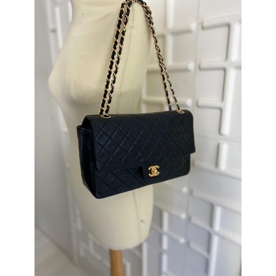 Vintage and Musthaves. Chanel medium/large 2.55 timeless classic single flap  bag