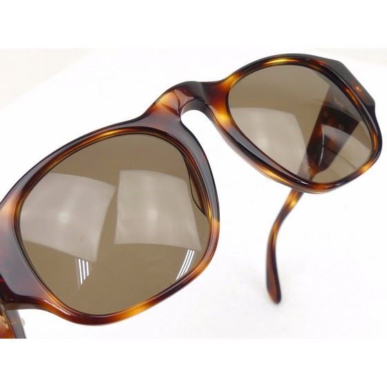 Chanel 1990s Rare Brown Tortoise Sunglasses · INTO