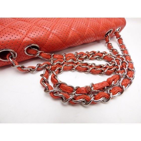 Picture of Chanel red 2.55  timeless double chain bag
