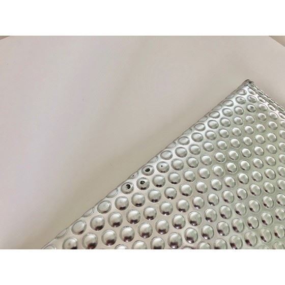 Picture of Maison Martin Margiela Silver Folded Bubble Clutch