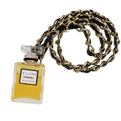 Image of Chanel perfume necklace