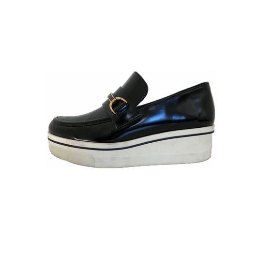 Picture of Stella McCartney black binx loafers