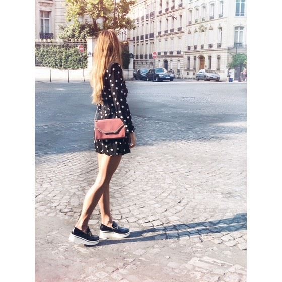 Stella mccartney binx star on sale platform loafers