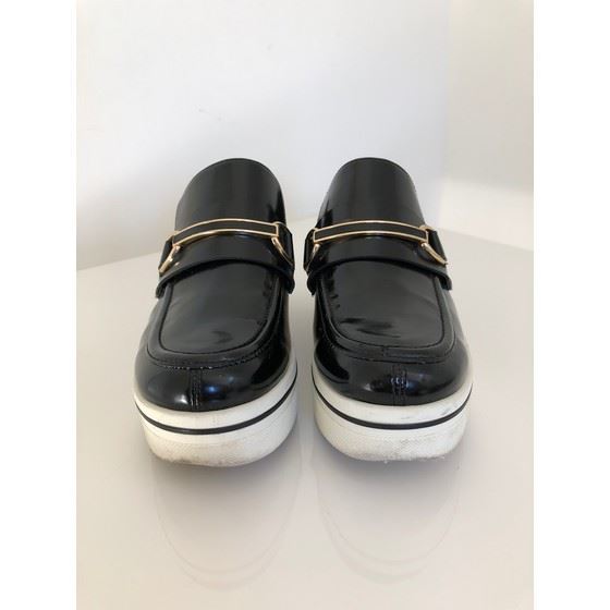 Picture of Stella McCartney black binx loafers