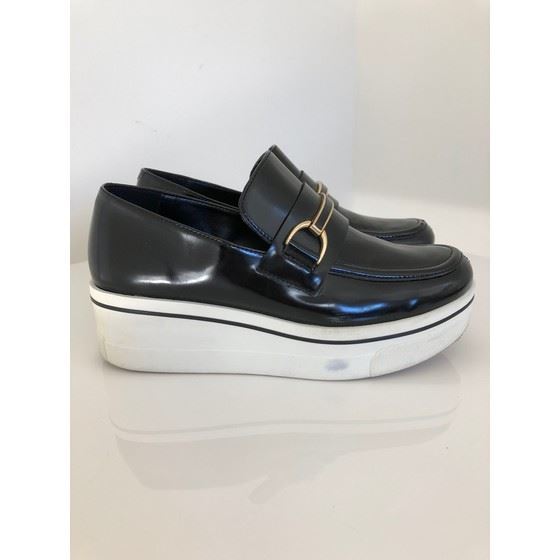 Picture of Stella McCartney black binx loafers