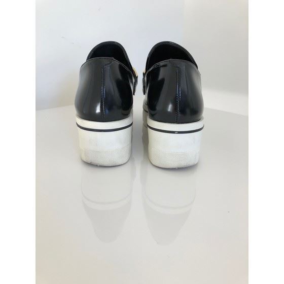 Picture of Stella McCartney black binx loafers