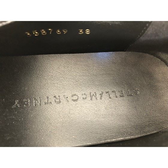Picture of Stella McCartney black binx loafers