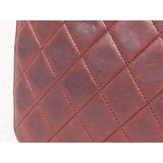 Picture of Chanel classic timeless 2.55 burgundy red bag