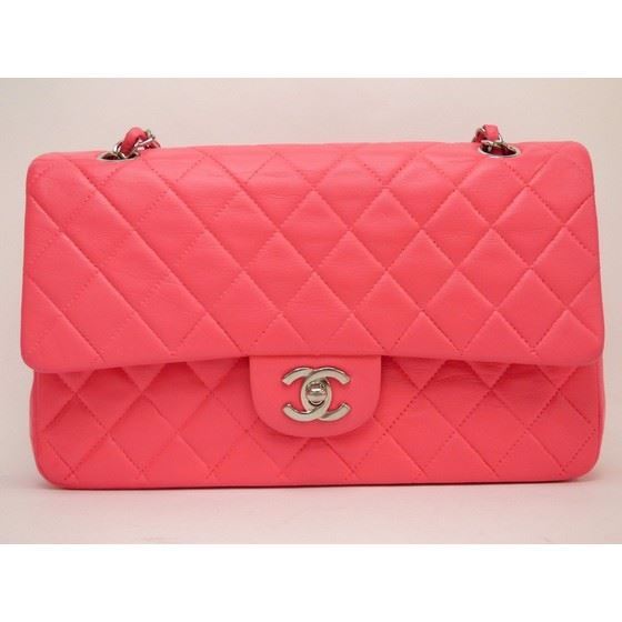 Picture of Chanel pink timeless double flap bag