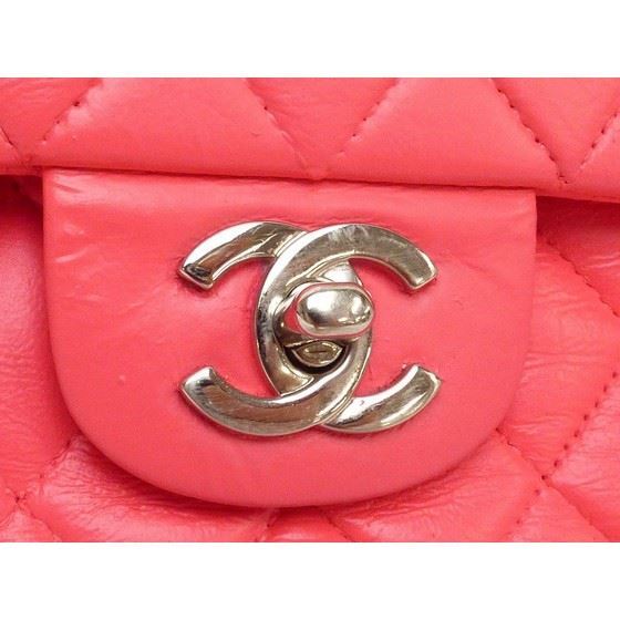 Picture of Chanel pink timeless double flap bag