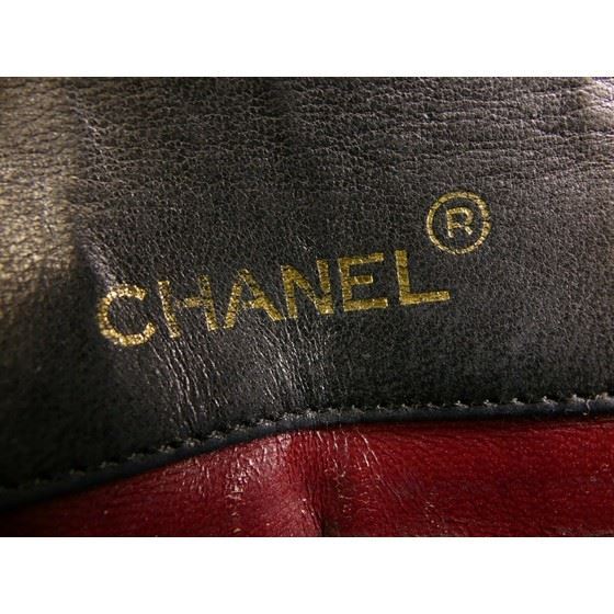 Picture of Chanel timeless 2.55 mini rectangular in black lambskin with gold hardware