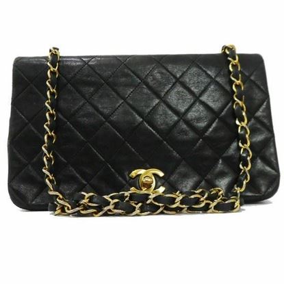 Image of Chanel 2.55 timeless fullflap crossbody bag with turnlock