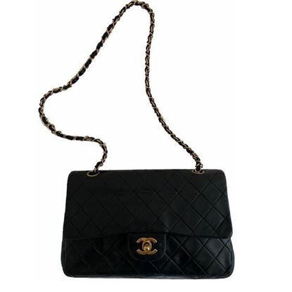 Image of Chanel 2.55 medium classic timeless double flap bag
