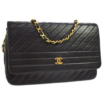 Image of Chanel chevron medium classic flap bag