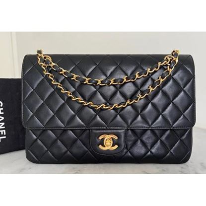 Image of Chanel medium/large 2.55 timeless classic double flap bag