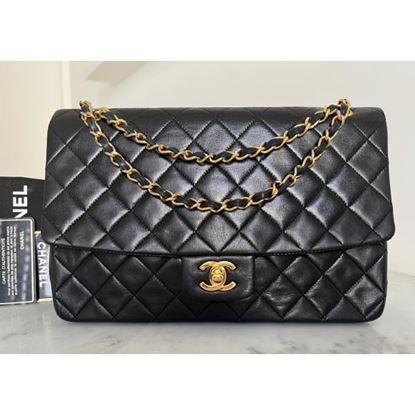 Image of Chanel medium/large 2.55 timeless classic single flap bag