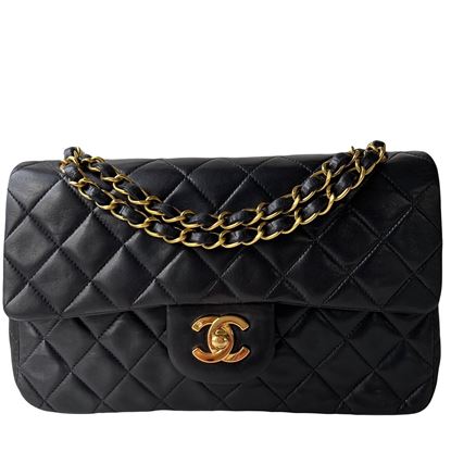 Image of **Final Price**Chanel small 2.55 timeless classic double flap bag VM221086