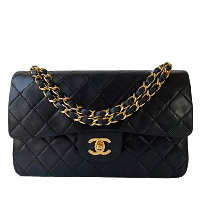 Image of Chanel small 2.55 timeless classic double flap bag VM221100