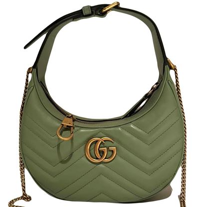 Image of Gucci GG Marmont half moon shoulderbag VM221229