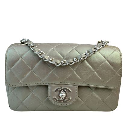 Image of Chanel mini aurora 2.55 timeless classic crossbody flap bag VM221241