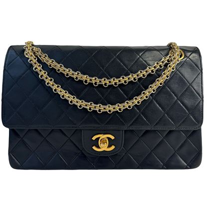 Image of Chanel timeless classic double flap bag with mademoiselle chain VM221263