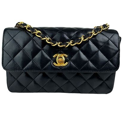 Image of Chanel mini 2.55 timeless classic crossbody flap bag VM221250