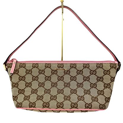 Image of Gucci Handbag GG Canvas 7198 Beige/pink VM221266