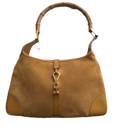 Image of Gucci Jackie camel shoulder bag VM221413