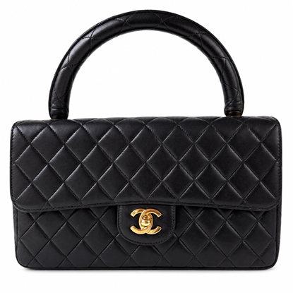 Image of Chanel top handle kelly flap bag VM221532